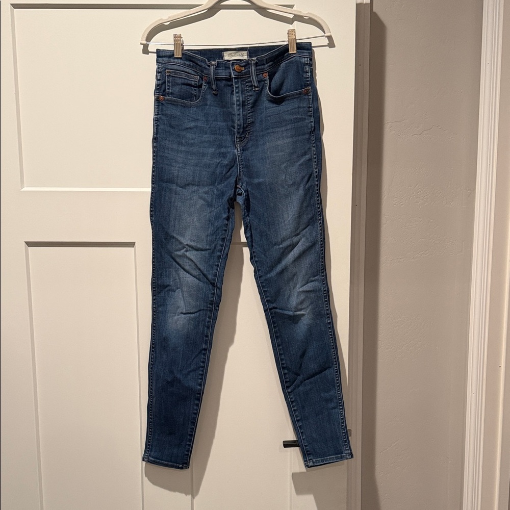 Madewell Dark Blue Skinny Jeans
